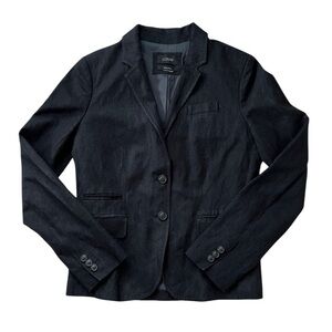 J. Crew Dark Gray Schoolboy Blazer
